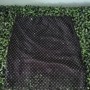 Sincerely Jules Black Sequin Mini Pencil Skirt
